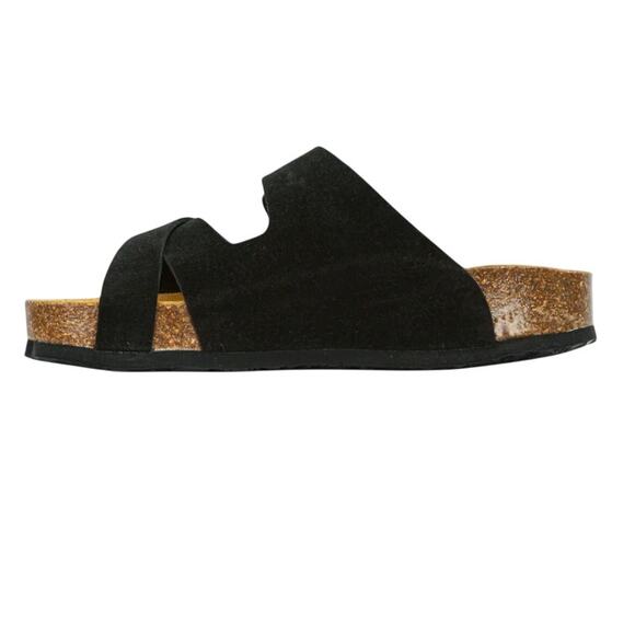 Plakton Women's Negro Elefante Lame CP Boludo Platform Sandals Size 9 - Picture 12 of 12